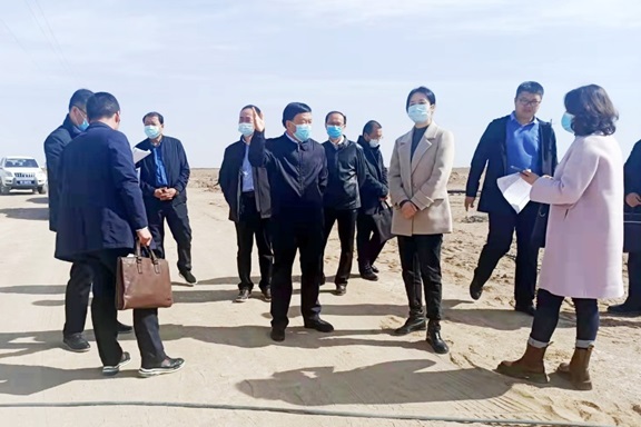 黨委書記、董事長劉興斌到金塔縣調研